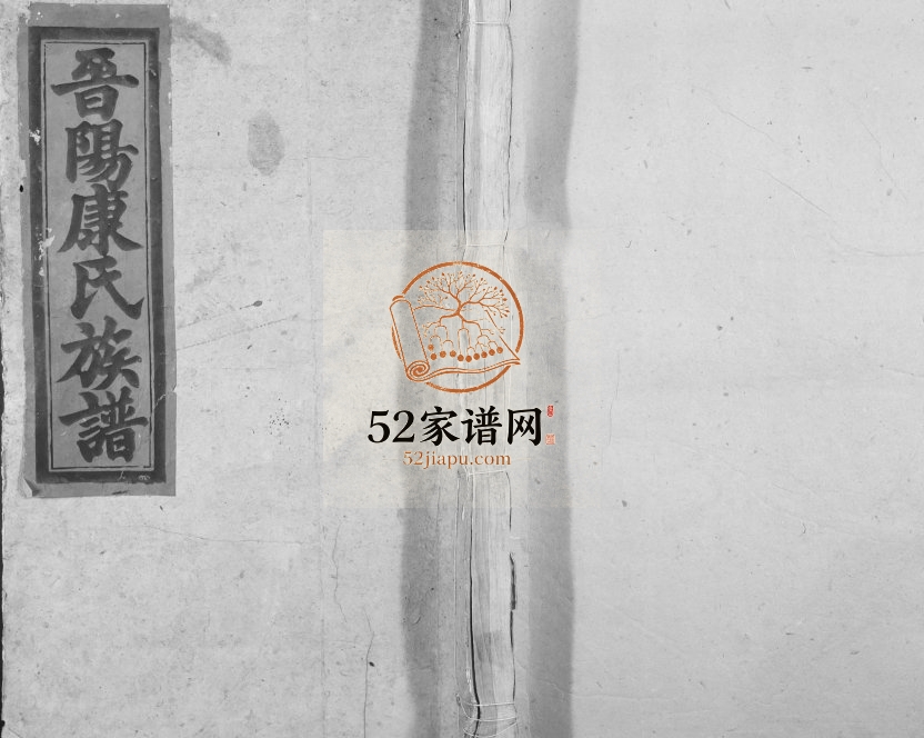 1944年晋阳康氏合修族谱[11卷]江西泰和康氏完整电子版家谱下载