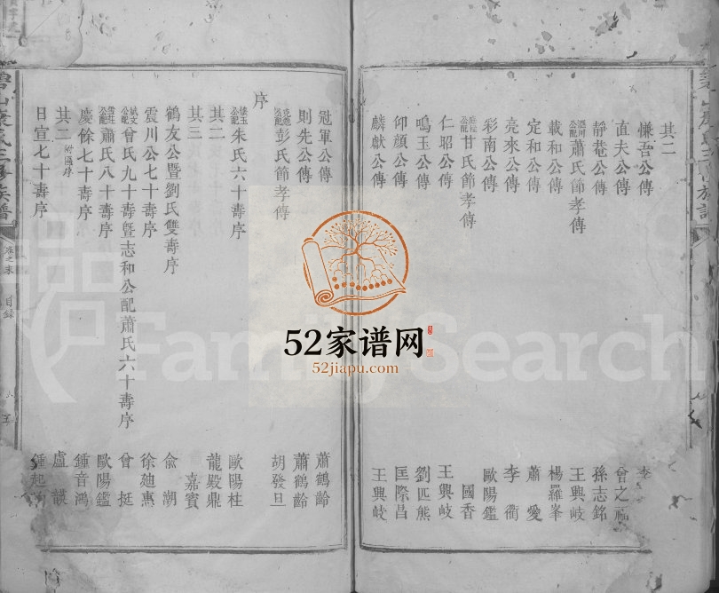1864年碧山康氏三修族谱[残存卷末]江西泰和康氏电子版家谱下载