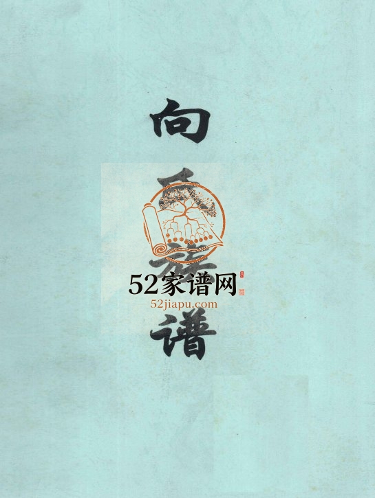 2010年修向氏族谱 四川向氏电子版家谱下载