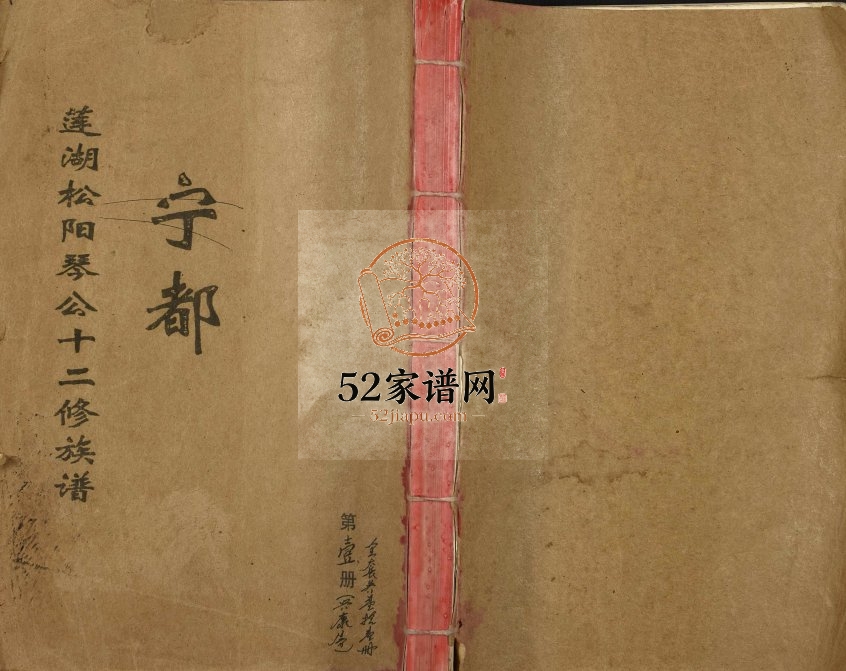 1995年宁都莲湖赖氏十二修族谱 江西赣州赖氏完整电子版家谱下载