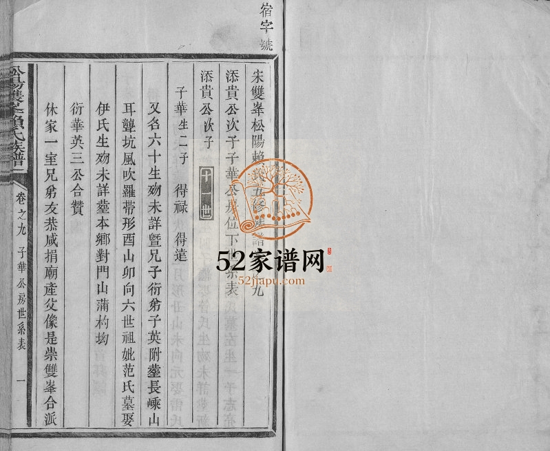 1905年松阳双峰赖氏族谱.五修 江西石城 广昌赖氏电子版家谱下载