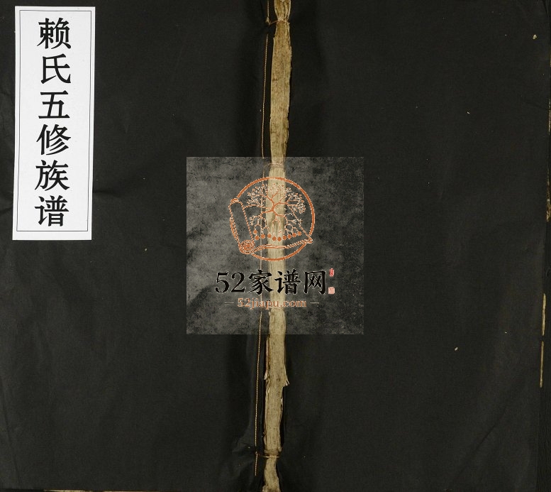 1873年洋潭赖氏五修族谱[残卷]江西赖氏电子版家谱下载