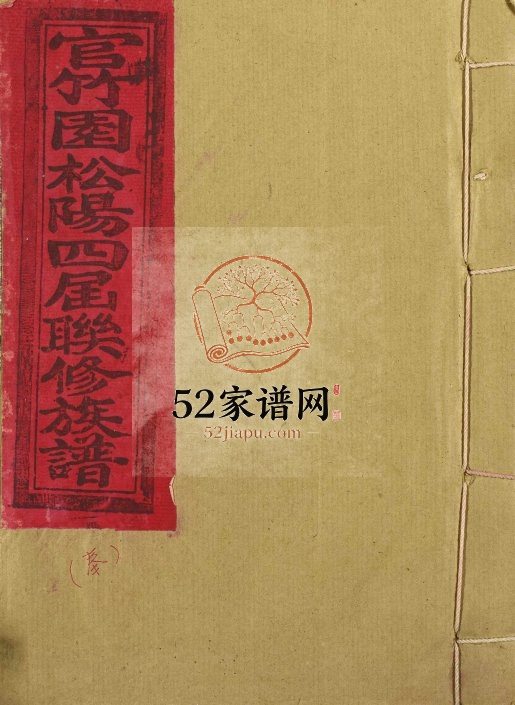 1994年宁都官竹园松阳赖氏四届联修族谱 江西赖氏完整电子版家谱下载