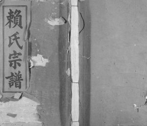 1901年修赖氏族谱 江西宁都秘书堂赖氏完整电子版家谱下载
