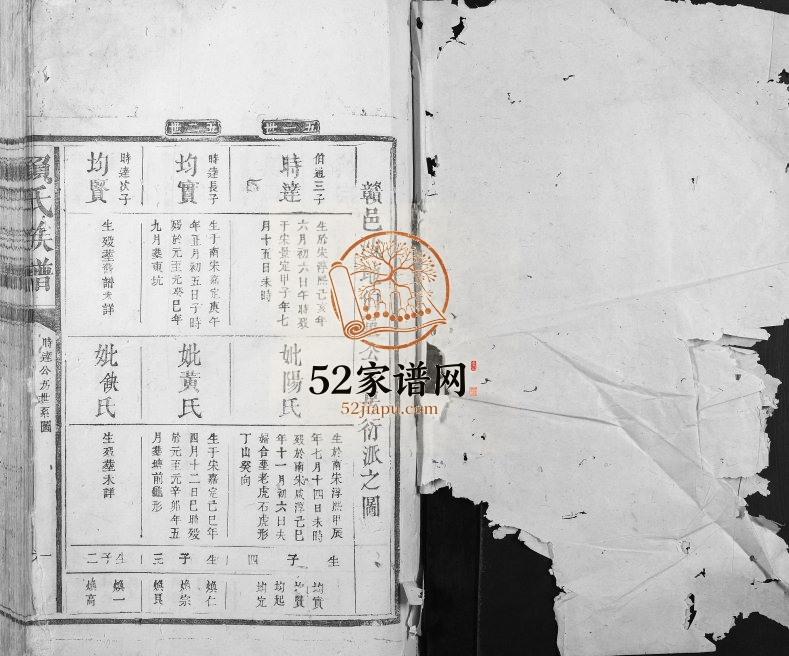 1829年修赖氏族谱 江西赣州赖氏电子版家谱下载