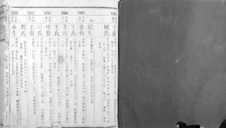1941年信丰蓝氏七修族谱 江西蓝氏电子版家谱下载