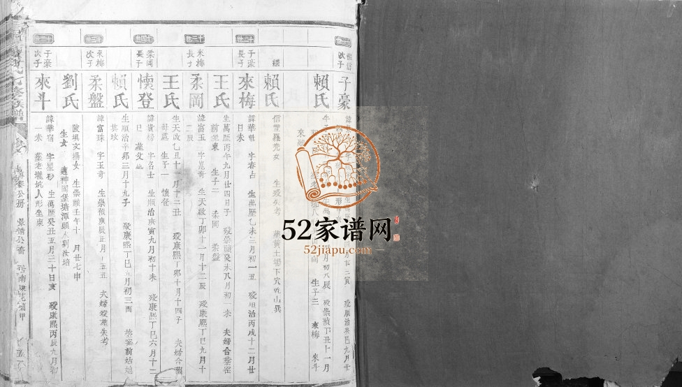 1941年信丰蓝氏七修族谱 江西蓝氏电子版家谱下载