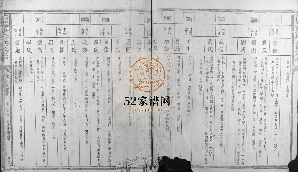 1894年信丰蓝氏六修族谱 江西蓝氏电子版家谱下载