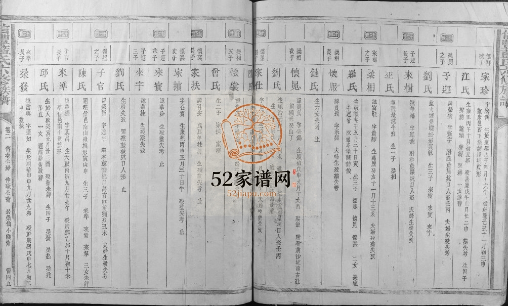 1894年信丰蓝氏六修族谱 江西蓝氏电子版家谱下载