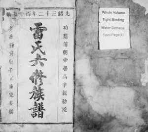 1906年赣兴源头山雷氏六修族谱 江西兴国雷氏完整电子版家谱下载