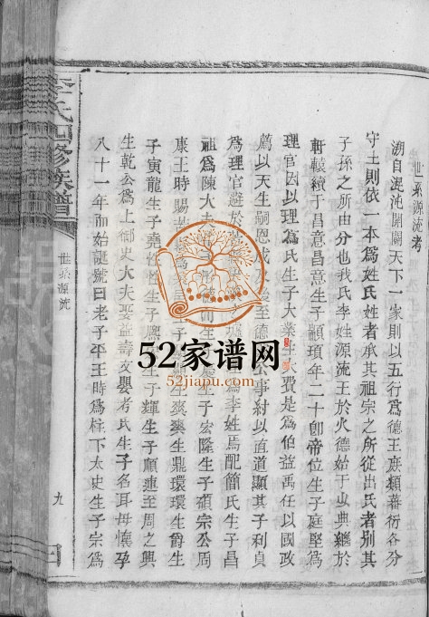 1887年李氏四修族谱[6卷]福建上杭 江西上犹 广东龙川李氏电子版家谱下载