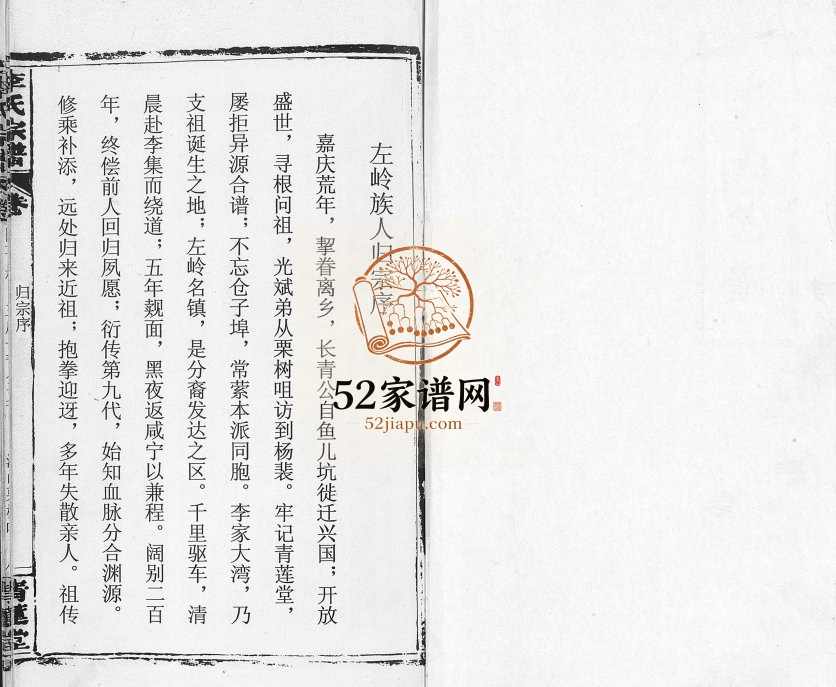 2006年修李氏宗谱 江西兴国 湖北洪山青莲堂李氏完整电子版族谱下载