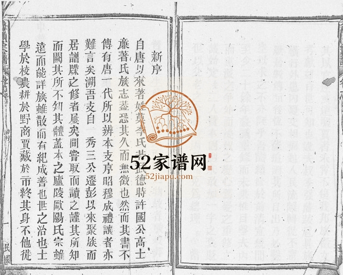 1932年修李氏宗谱[9卷首1卷]江西彭泽李氏完整电子版族谱下载