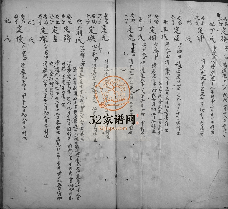 1855年修李氏族谱 江西宜春李氏完整电子版家谱下载