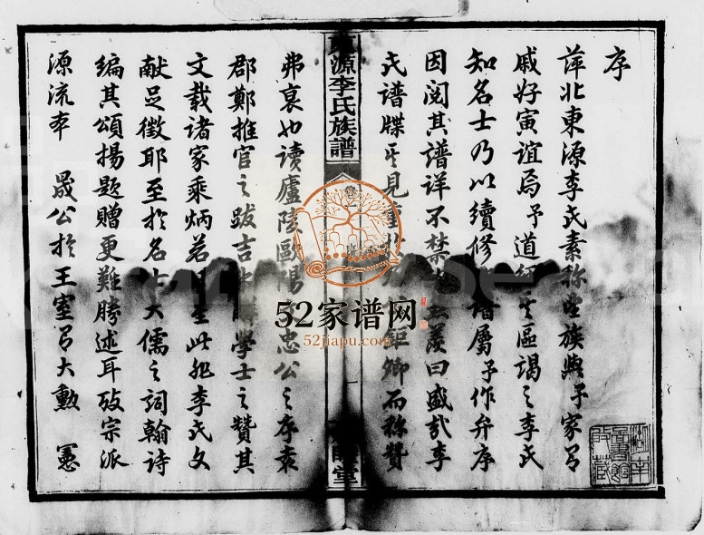 1922年续修东源李氏族谱[32卷]江西萍乡袁郡亲睦堂李氏电子版家谱下载