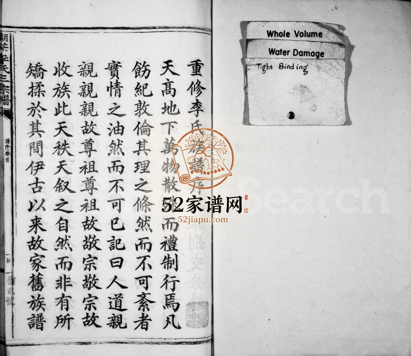 1933年修湖茫李氏三宗谱 江西丰城李氏完整电子版族谱下载