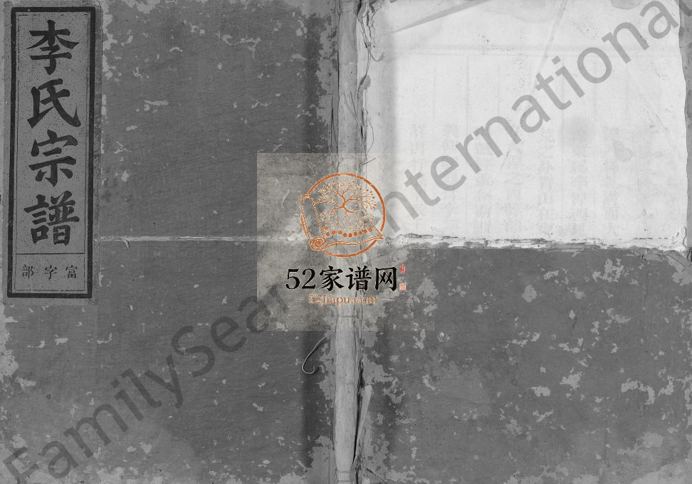 1924年续修白龙桥李氏族谱[2卷]江西丰城敦聚堂李氏完整电子版家谱下载