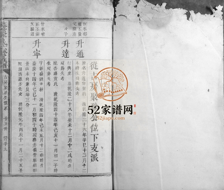 1917年藤溪李氏六修族谱 江西泰和李氏完整电子版家谱下载