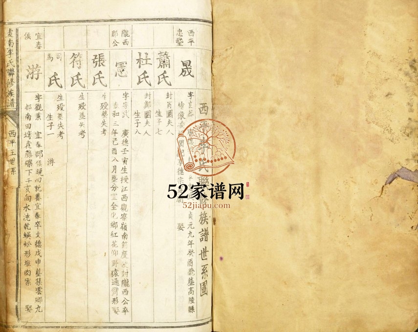 1946年虔南李氏联修族谱 江西赣县 全南 信丰李氏完整电子版家谱下载