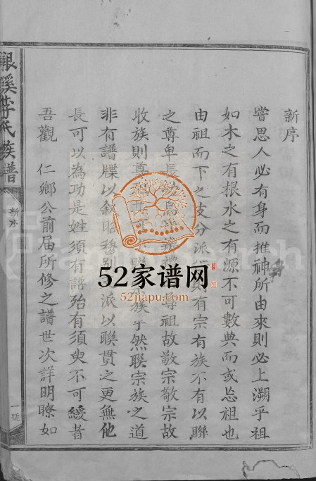 1942年六修银溪李氏族谱[不分卷]福建建宁 江西广昌李氏完整电子版家谱下载