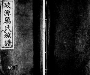 1814年重修岐源厉氏族谱[2卷]江西万载 抚州 临川南阳堂厉氏完整电子版家谱下载