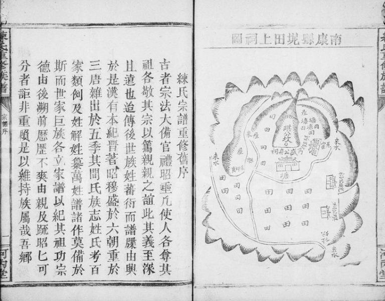 1898年练氏重修族谱 江西遂川 兴国河内堂练氏电子版家谱下载