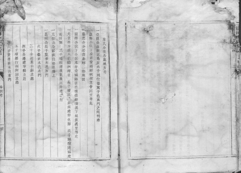 1748年修清河廖氏族谱 江西宁都廖氏电子版家谱下载