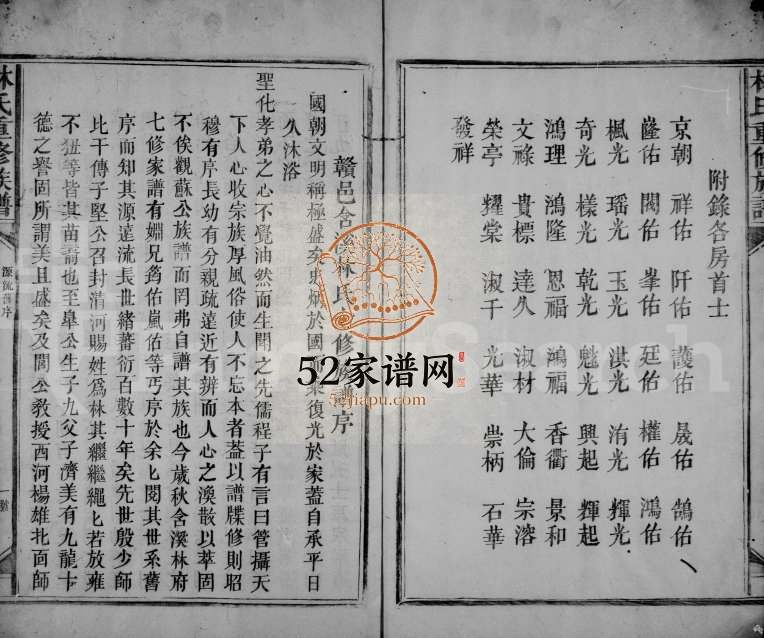 1870年赣县含田林氏暨各府县重修族谱[3卷]江西永丰 于都林氏完整电子版族谱下载