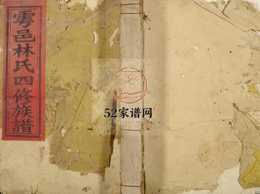 1942年雩邑林氏四修族谱 江西于都济南堂林氏完整电子版家谱下载