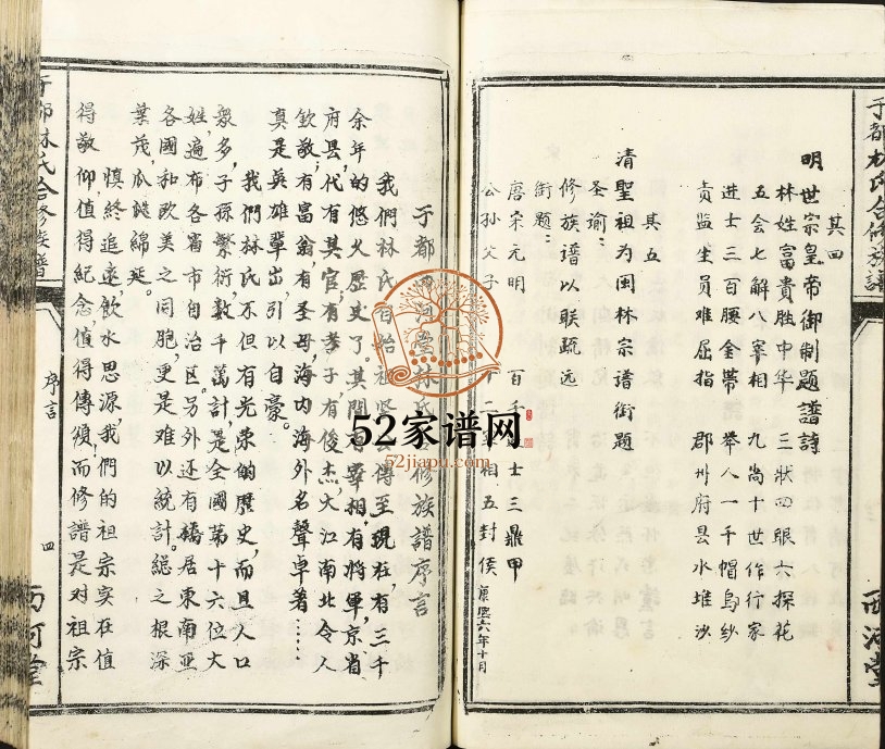 1993年雩都林氏合修族谱[14卷]江西于都西河堂林氏完整电子版家谱下载