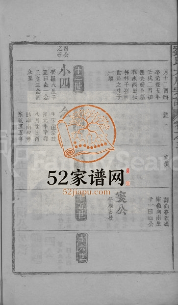 1899年修刘氏大成宗谱 江西湖口刘氏电子版族谱下载