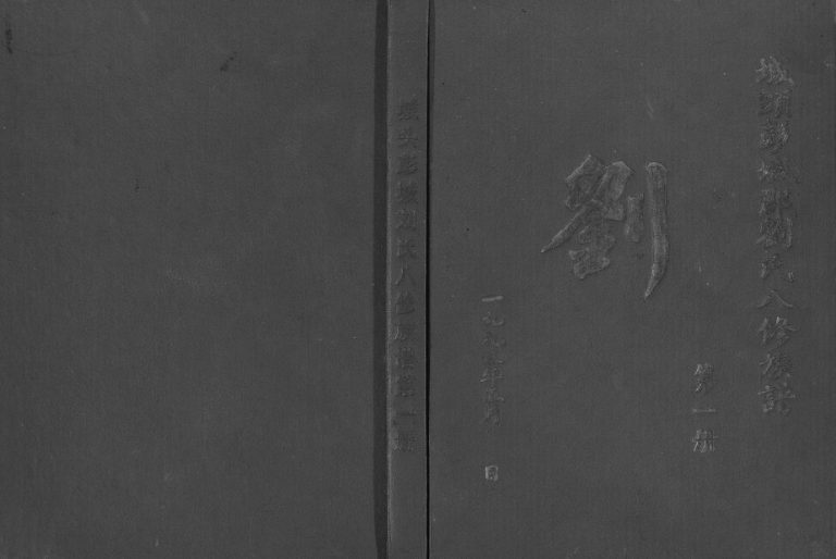 1995年城头彭城刘氏八修族谱 江西于都刘氏完整电子版家谱下载