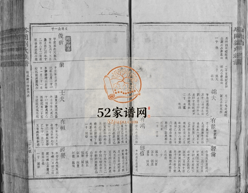 1805年修塔冈刘氏族谱[不分卷]江西吉水刘氏完整电子版家谱下载