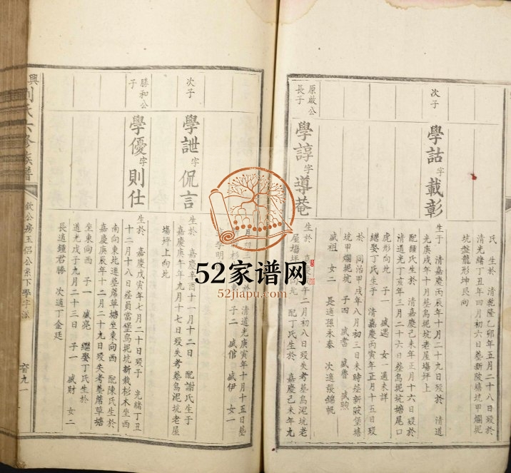 1897年兴雩刘氏六修族谱[不分卷]江西于都 兴国刘姓电子版家谱下载