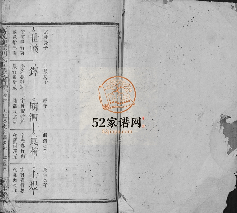 1947年万载双虹刘氏重修族谱 江西万载墨庄堂刘姓电子版家谱下载