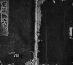 1819年墨溪卢氏族谱 江西万载范阳堂卢姓电子版家谱下载
