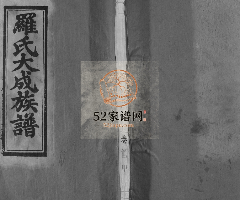 1991年罗氏大成族谱[8卷首1卷]江西丰城忠孝堂罗姓电子版家谱下载