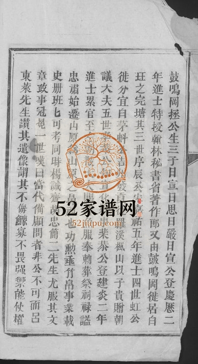 1840年锣洲罗氏重修族谱[不分卷]江西吉安峻德堂罗姓电子版家谱下载