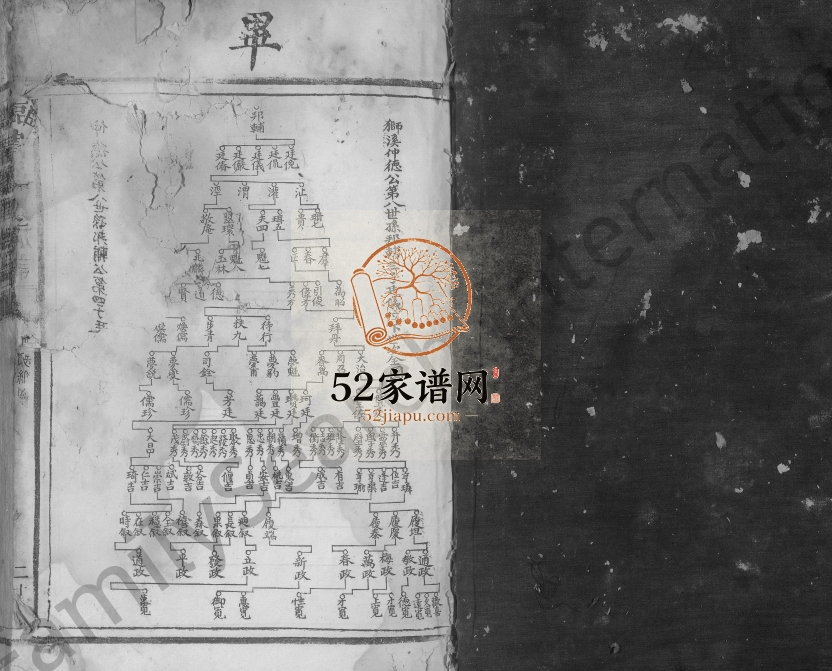 1914年临清罗氏族谱[6卷首1卷]江西吉安 安福罗姓电子版家谱下载