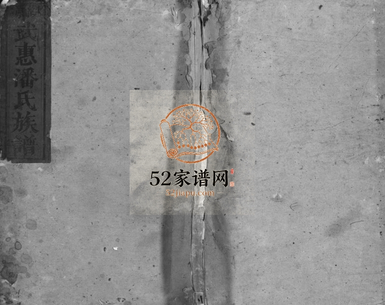 1888年修湖源武惠潘氏族谱[10卷首末各1卷]江西万载武惠堂潘姓电子版家谱下载