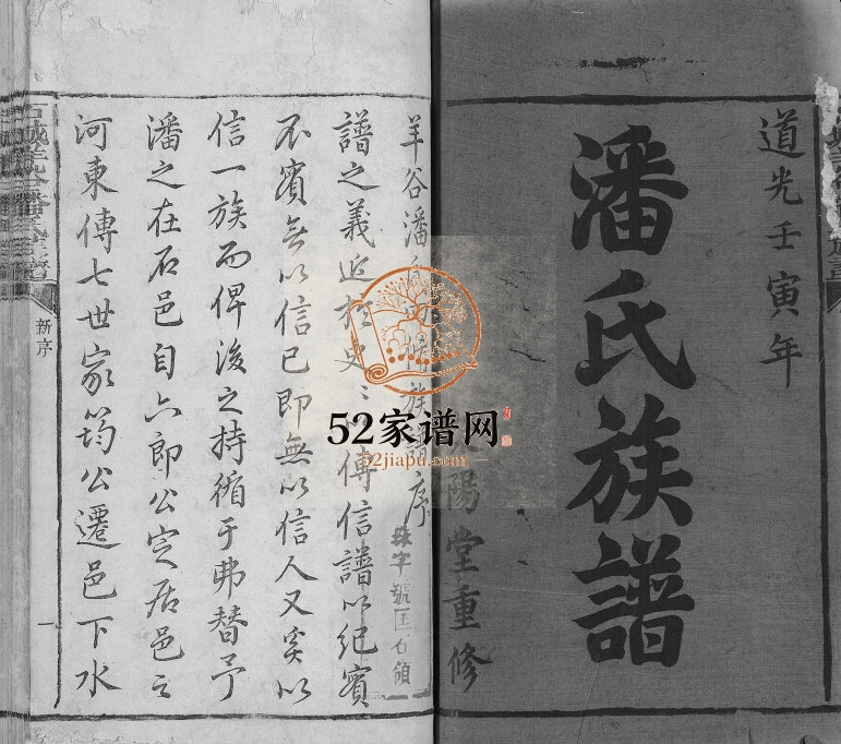 1842年修石城羊谷潘氏族谱[不分卷]江西荥阳堂潘姓完整电子版家谱下载