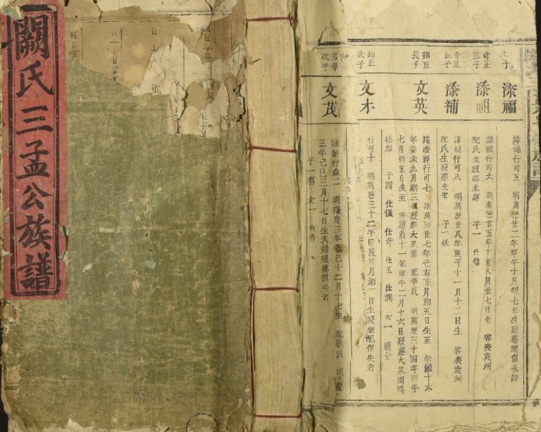 1918年阙氏三孟公六修族谱 江西乐安阙姓电子版家谱下载