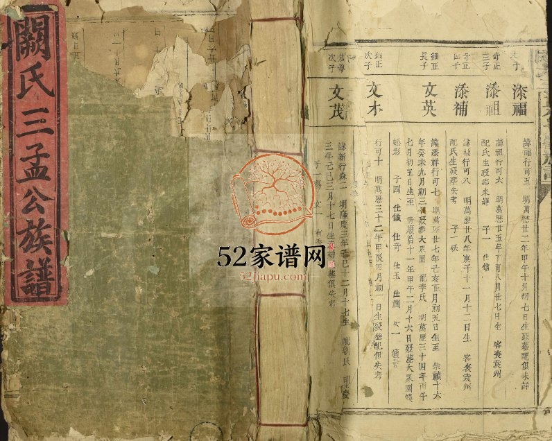 1918年阙氏三孟公六修族谱 江西乐安阙姓电子版家谱下载