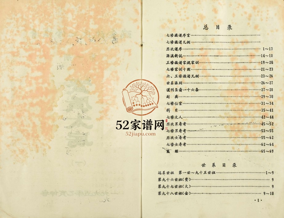 1995年吴兴沈氏七修族谱 江西瑞金 福建上杭 古田沈姓电子版家谱下载