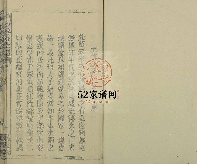 1996年五修帅心逸公支谱[12卷及卷首]江西修水观聚堂电子版族谱下载