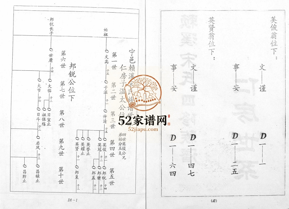 1995年宁邑赖溪宋氏四修族谱 江西吉安积庆堂宋姓电子版家谱下载