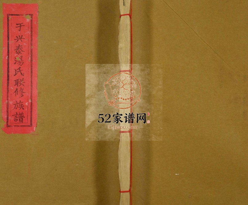 1992年于兴泰汤氏联修族谱 江西吉安 于都 兴国 泰和中山堂汤姓电子版家谱下载