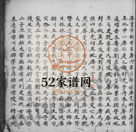 [唐氏宗谱][残卷]江西兴国唐姓电子版族谱下载