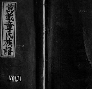 1862年修万载童氏族谱[9卷及卷首]江西雁门堂童姓电子版家谱下载