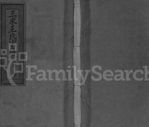1936年修三求王氏宗谱[不分卷]江西广信三槐堂王姓电子版族谱下载